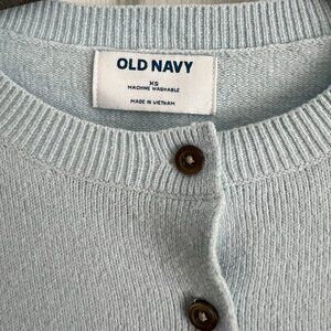 Old Navy Baby Blue Cardigan Sweater Size XS